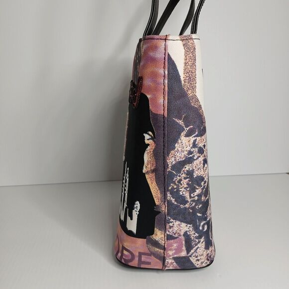 Vintage Marilyn Monroe Purse Sequin and Bead Embellished Tote Handbag - Picture 5 of 12